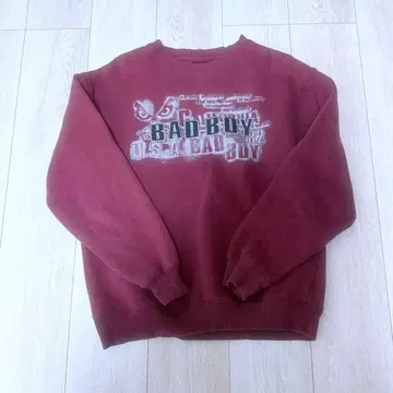 구제 의류 BADBOY 맨투맨 헤이세이 레트로