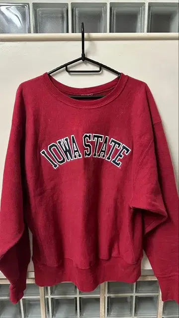 아이오와 스테이트 스웨트 셔츠 빨간색