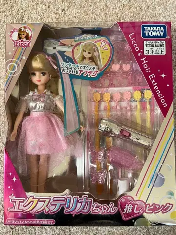 [ 미개봉 새상품 ] 타카라토미 익스텐션 리카짱 최애 핑크