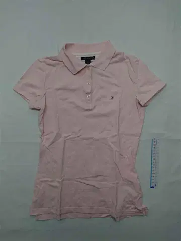 타미힐피거 피케 셔츠 XS 핑크 계열 여성용