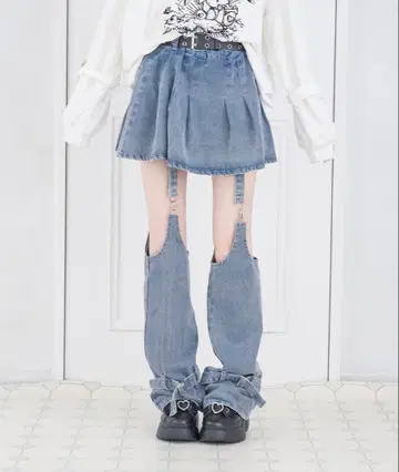 Pal elfy 레그 워머 포함 치마바지