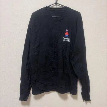 SHERWIN WILLIAMS 샤윈 윌리엄스 긴팔T셔츠 블랙