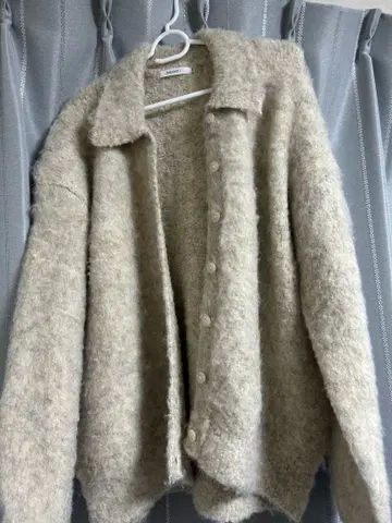 포근포근 베이지 니트 가디건