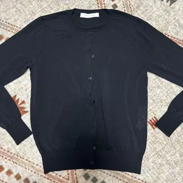 ESTNATION 블랙 긴팔 가디건