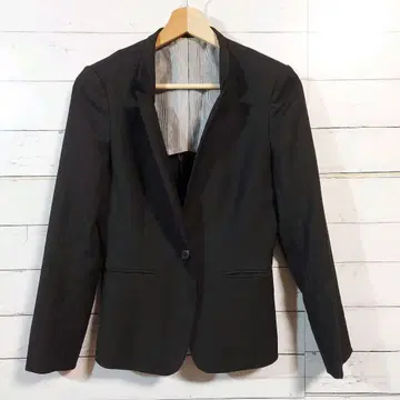 더 수트 컴퍼니 자켓 여성용 38 M 블랙 캐주얼