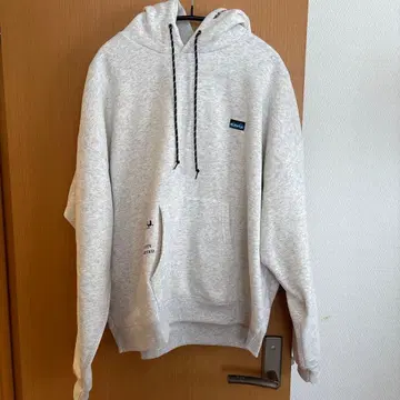 KAVU 그레이 후드 부착 후드티