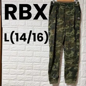 RBX [ L(14/16) 여성용 S/M 상당 ] 카모 패턴 롱 팬츠