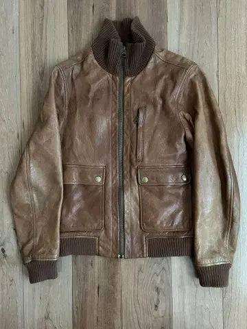 GAP 브라운 가죽 아우터