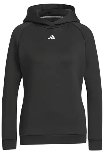 adidas 블랙 후드 부착 후드티 XS