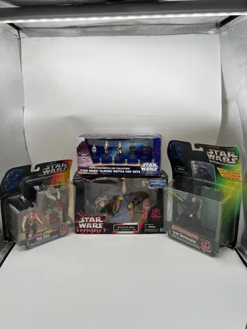 No184 STAR WARS 피규어 병뚜껑 4점 묶음 판매