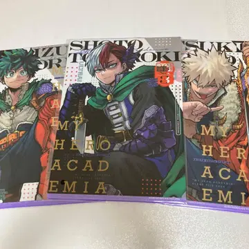 히로아카 최강 점프 클리어 파일 3장 세트