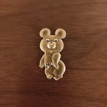 1980년 모스크바 올림픽 미샤 핀 배지