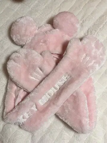 디즈니 팬캡 핑크