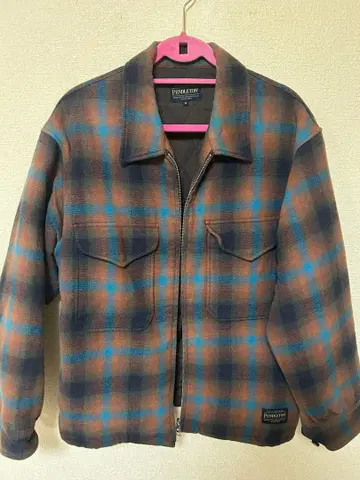 PENDLETON 펜들턴 남성용 체크 무늬 자켓 M 사이즈