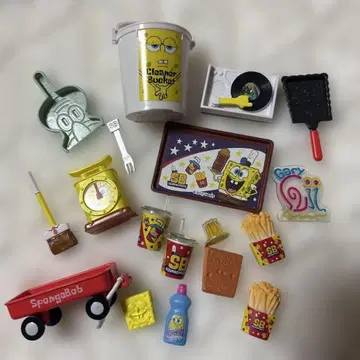 스펀지밥 리멘트 세트 완판 미니어처 리카짱과 브라이스 컬렉션
