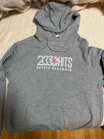 사카모토 하야토 2000안타 기념 후드티 NEW ERA