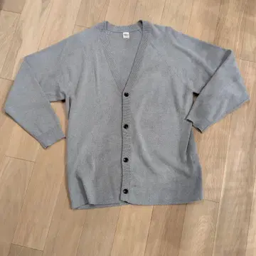 Ponteman 그레이 V넥 가디건