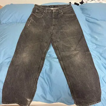 Sean John 블랙 배기 데님 팬츠