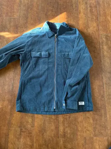 BAY FLOW 코듀로이 자켓 블루 XL