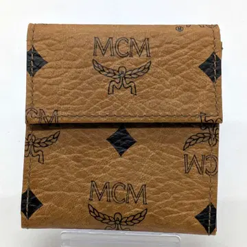 MCM MCM 가죽 지갑 비세토스 패턴 코인 케이스 동전 지갑