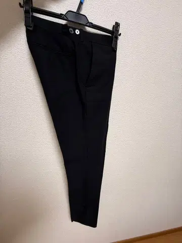 RAD MUSICIAN 블랙 슬림핏 슬랙스