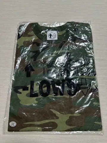 THE HIGH-LOWS 카모 패턴 T셔츠