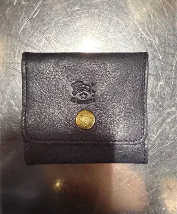 일비종떼 가죽 코인 케이스 블랙