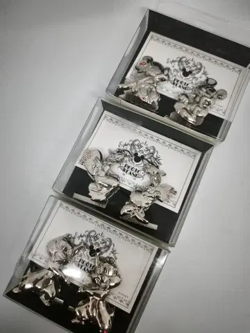 디즈니 사진 스탠드 클립 3개 세트