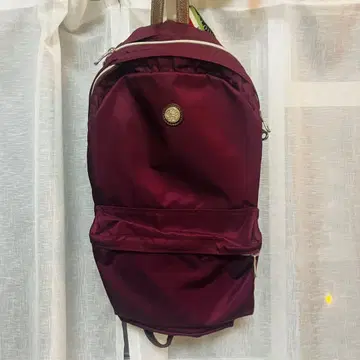 새상품급 레어 와인 레드 오로비안코 남녀 공용 백팩