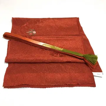 a20 순수 실크 오비 장식 천 허리띠 세트 금실 은실 기모노