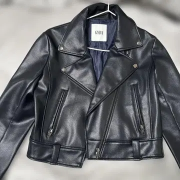 GYDA 가죽 자켓 숏 기장