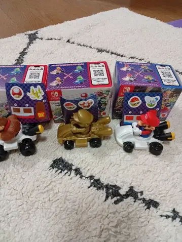 마리오 카트 피규어 세트