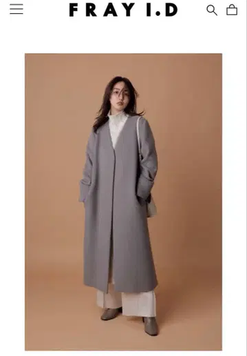 FRAY I.D 그레이 롱 코트