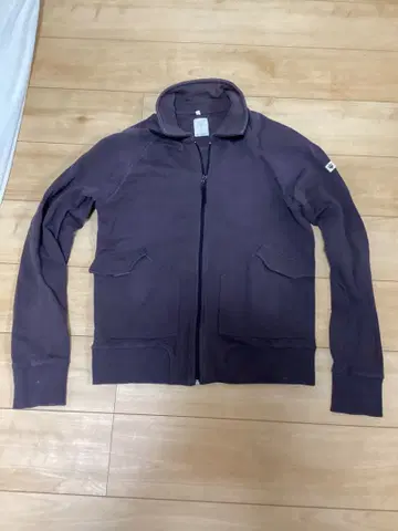 마세라티 정품 팔꿈치 패치 블루종 점퍼 M