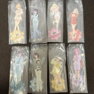 러브 라이브 하스노소라 세가 럭키 쿠지 아크릴 스탠드 전 8종 세트 컴프