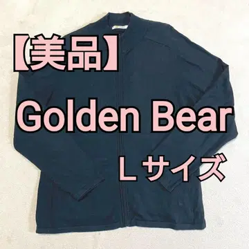 [ 새상품급 ] Golden Bear 하이넥 니트 가디건 L 사이즈