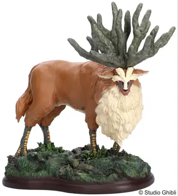모노노케 히메 시시가미 지브리 피규어 디오라마