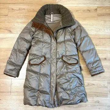 YOSOOU 롱다운  듀얼 플렉스 브라운 베이지 사이즈 3