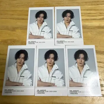 카와무라 카즈마 스티커 카드 노멀 세트