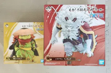 원피스 피규어 이누아라시 카와마츠 미개봉 비주얼 시트 5매 세트 포함