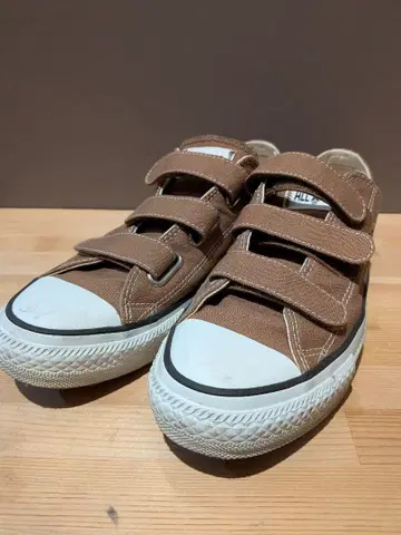 CONVERSE ALL STAR 벨트 스니커즈 브라운