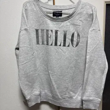 AMERICAN EAGLE OUTFITTERS 그레이 맨투맨