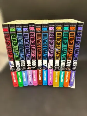 BLACK LAGOON [초판 오비] 1~12권