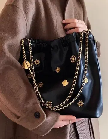 [ 새상품급 ] CHIO'2ND 블랙 숄더백 체인백