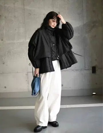 select MOCA [ 셀렉트모카 ] 레이어드 퀼팅 자켓