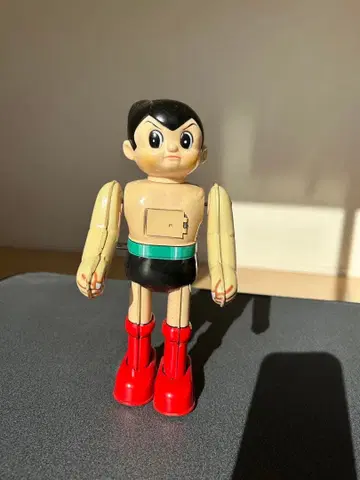 양철제 태엽식 철완 아톰 빌리켄 상회 가동 확인