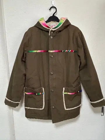 TITICACA 사이즈 L 넉넉한 보아 안감 모즈 코트 카키 6927#5