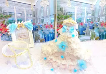 한 점뿐인 웨딩 드레스 Blue Rose의 wedding dress