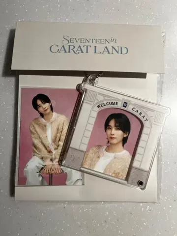 SEVENTEEN CARAT LAND2024 정한 아크릴 키링