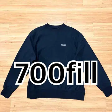 700 fill 블랙 BLACK 맨투맨